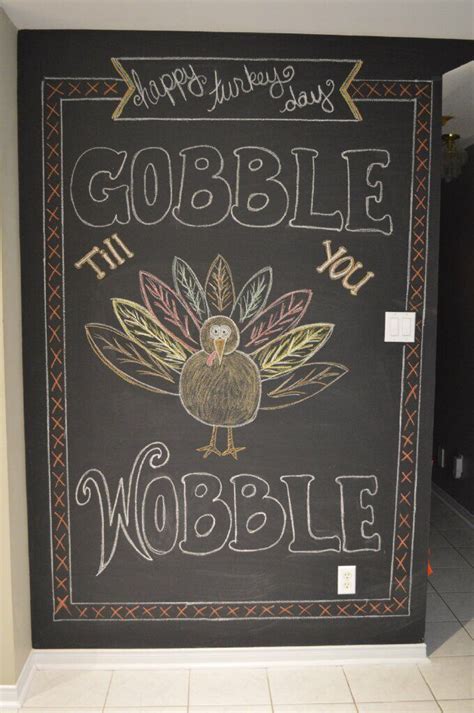 thanksgiving turkey chalk art thanksgiving chalkboard art chalk wall art thanksgiving chalkboard