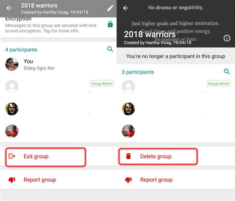 How To Delete A Whatsapp Group