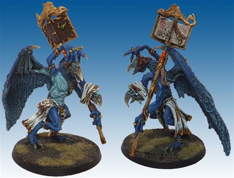 Sigmar is known for his own warhammer, and many eternals follow his example, training in. Cold Painting Table: Kairos Fateweaver and Bloodcrushers