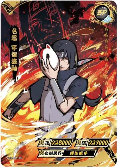 Iitachi Uchiha 2021 Kayou Naruto Tcg Card Bp 006 8600 Picclick