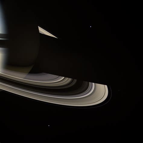 The Dark Side Of Saturn The Planetary Society