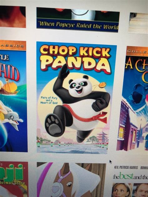 Chop Kick Panda Crappyoffbrands