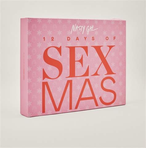 nasty gal launch twelve days of sexmas sex toy advent calendar worth £245 and it looks fabulous