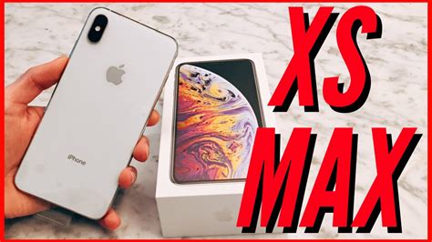 It is 100% functional and in near perfect cosmetic condition with the possibility of a few light hair marks. SILVER IPHONE XS MAX UNBOXING! - YouTube