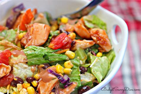 The Best Bbq Chicken Salad Recipe Budget Savvy Diva