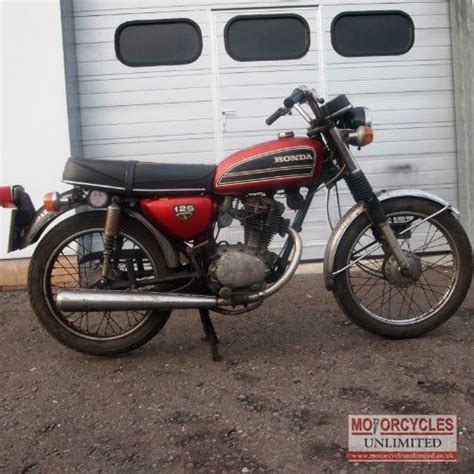 1975 Honda Cb125s For Sale Motorcycles Unlimited