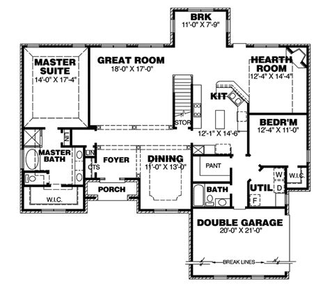Hartford Cliff Traditional Home Plan 025d 0096 House