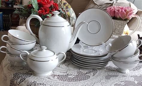 Vintage 1960's rosenthal china set pattern: Teaset for 8 ROSENTHAL Thomas 20 Piece China Set Germany ...