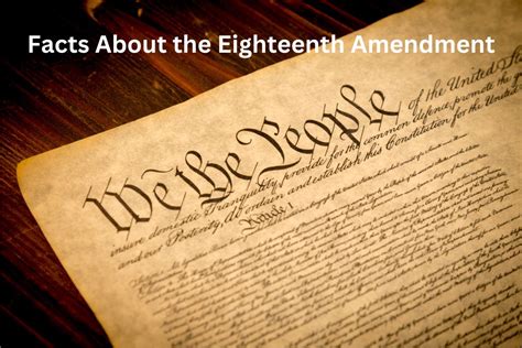 10 Facts About The Eighteenth Amendment Have Fun With History