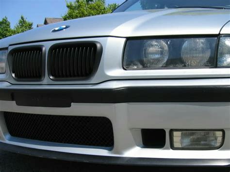 Bmw E36 Kidney Grille Lci Matte Black Auto Accessories On Carousell