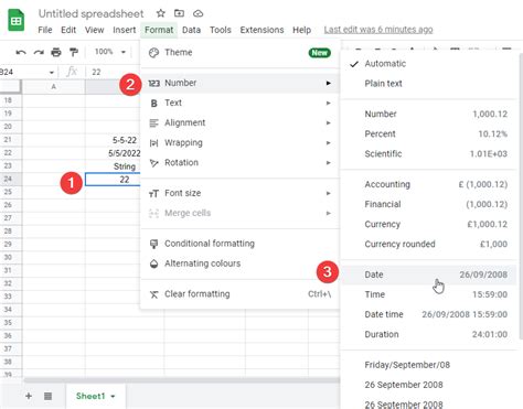 Date Formatting In Google Sheets Complete Guide OfficeDemy Com Free Tutorials For