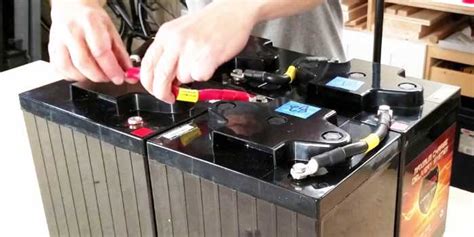 How To Connect Six Volt Batteries To Create A 12 Volt Battery Bank Rv With Tito