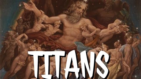 Mf In Depth 1 The Titans Greek Mythology Youtube