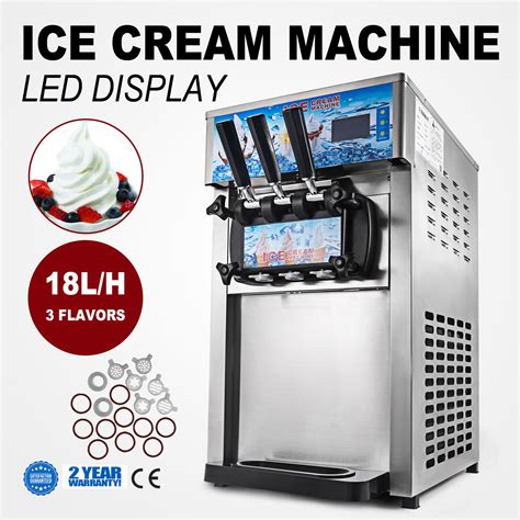 Commercial Mix Flavor Ice Cream Machine Ice Cream Maker Frozen Milk L H Ebay