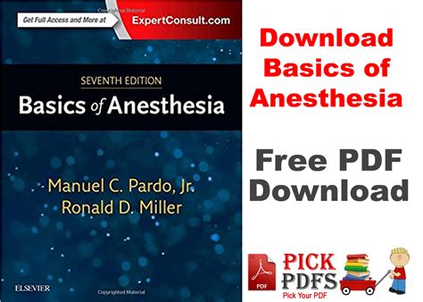 Basics Of Anesthesia By Millar 7th Edition Free Pdf Download Book