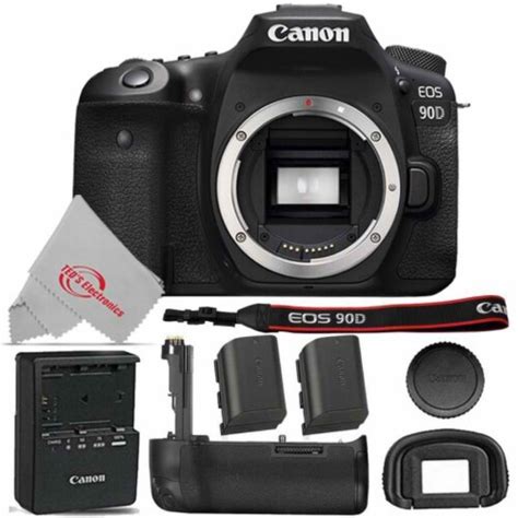 Canon Eos 90d Dslr Camera Body Extra Canon Lp E6n Battery Battery