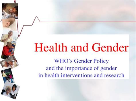ppt health and gender who s gender policy and the importance of gender powerpoint presentation