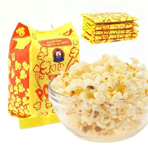 High Quality Empty Microwave Popcorn Bags Manufacturers For Popcorn