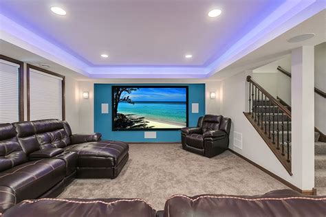 Basement home theater ideas, DIY, small spaces, budget ...