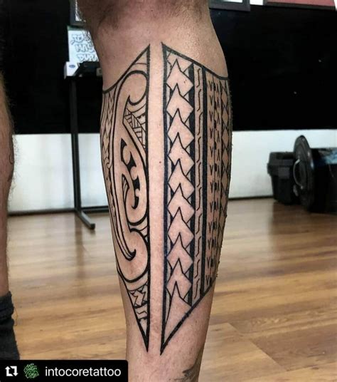 Tattoo Leg Tribalsupport And Help Detail