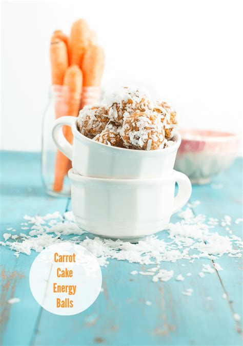 Add your wet ingredients to your dry and stir until combined. Carrot Cake Energy Balls - One Sweet Mess