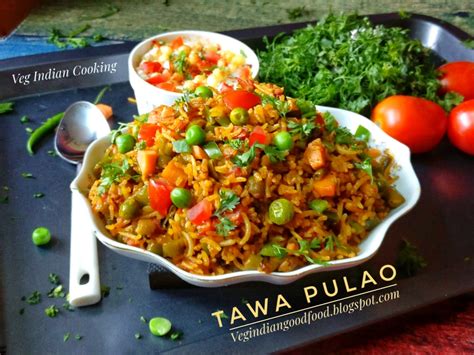 Veg Indian Cooking Mumbai Tawa Pulao Recipe