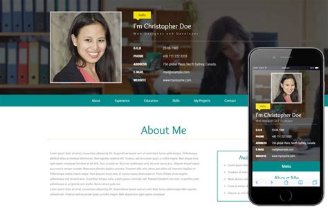 Personal Profile Template Free Download 50 Professional Company