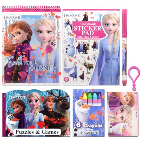 Classic Disney Frozen Anna And Elsa Ultimate Activity Set Frozen