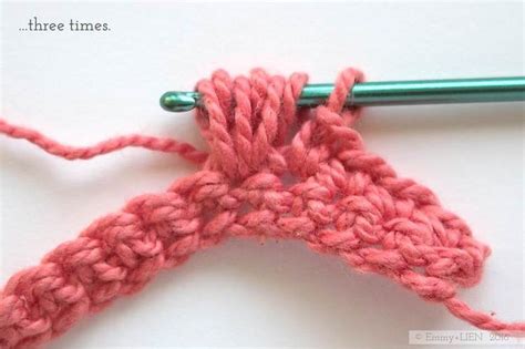 Tutorial Crochet Puff Stitch Two Ways — Emmy Lien Puff Stitch