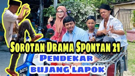 3 friends want to become warriors. Sorotan Drama Spontan 21: Pendekar Bujang Lapok - YouTube