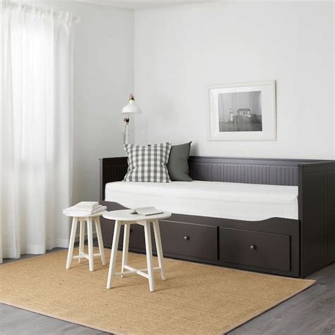 Top inspirational youth bedroom ideas for girls can be found here. HEMNES Daybed frame with 3 drawers, black-brown - IKEA ...