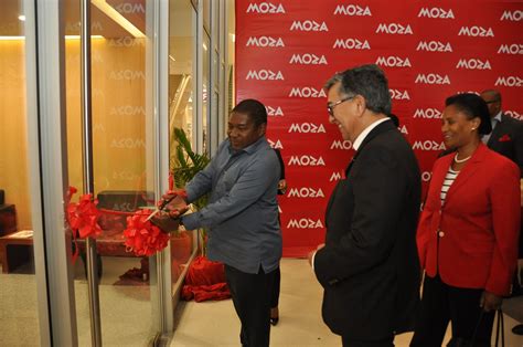 Presidente Da República Inaugura Sede Do Moza Banco Em Maputo Actualidade Inicio Portal Da