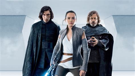 Kylo Ren Rey Luke Skywalker In Star Wars The Last Jedi Hd Movies 4k