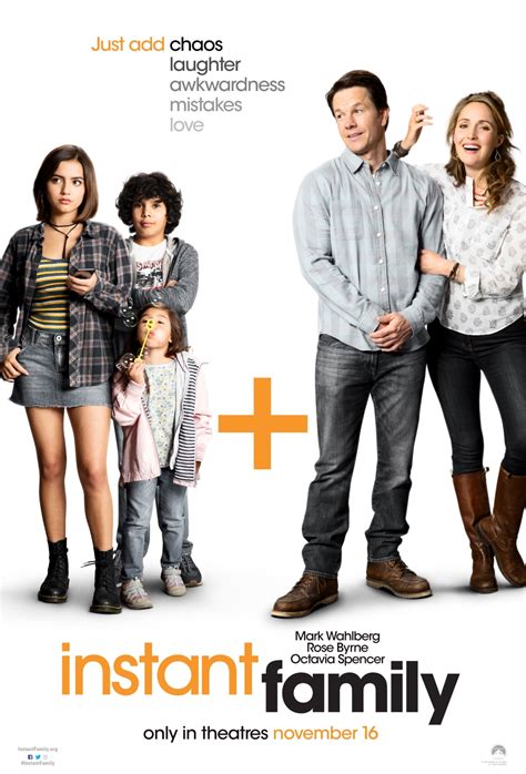 They hope to take in one small child but when they meet three siblings, including a rebellious 15 year old girl, they find themselves speeding from zero to three kids overnight. Instant Family | Teaser Trailer
