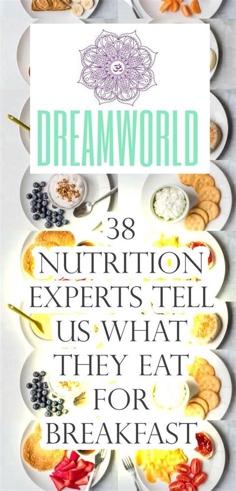 38 Nutrition Experts Tell Us What They Eat For Breakfast Nutrition