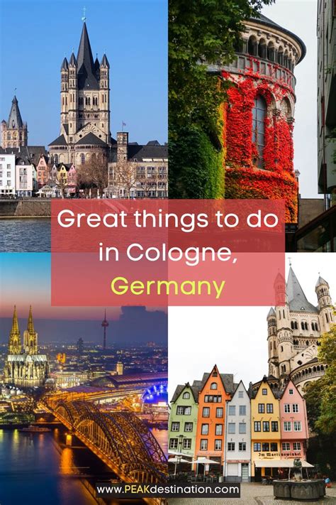 Things to do in Cologne; That you'll absolutely love! - Peak
