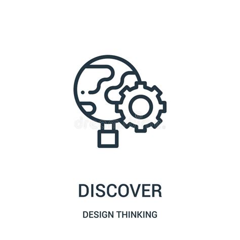 Discover Icon Vector From Design Thinking Collection Thin Line