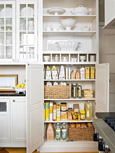 The bottom cupboard doors even provided enough room for her large mixer and griddle. Kitchen Pantry Storage Solutions Double Magnetic Cabinet ...