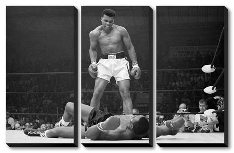 Muhammad Ali Liston Canvas Art Set