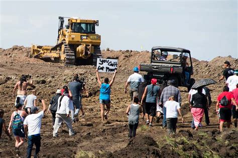 Oil Pipeline Construction Halted After Native American Protests New