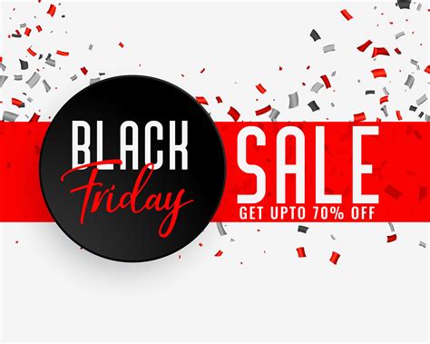 Black Friday Sale Celebration Banner Download Free Vector Art Stock