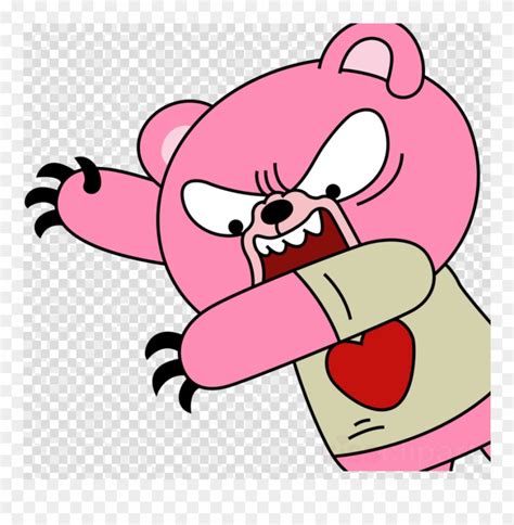 Download Pink Bear Tawog Clipart Anais Watterson Gumball Cartoon