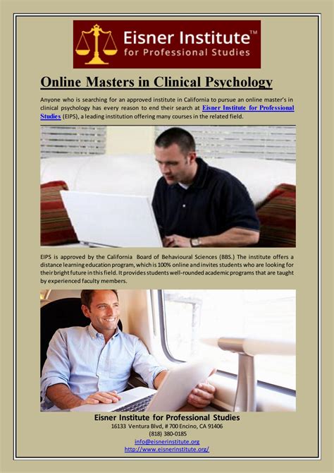 Depression, eating disorders however, in order to become a psychologist, you will need to obtain at least a master's in a specialised field of psychology, such as clinical psychology. Online masters in clinical psychology by Eisner Institute ...