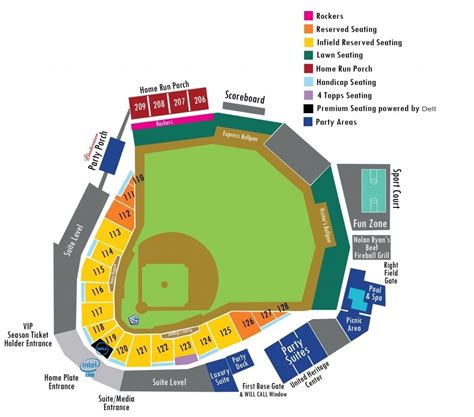 Coors Field Seating Chart With Seat Numbers