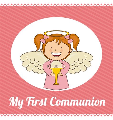 Premium Vector My First Communion