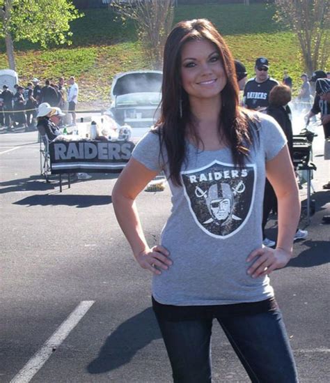 gina carano raiders girl raiders cheerleaders oakland raiders