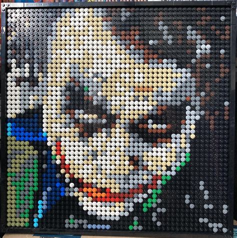 Ive Been Playing Around With The Lego Art Mosaics Rlego