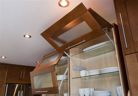 Kitchen Cabinet Flip Up Doors - Anipinan Kitchen