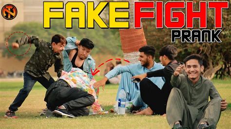 Fake Fight Prank In Public New Talent Youtube