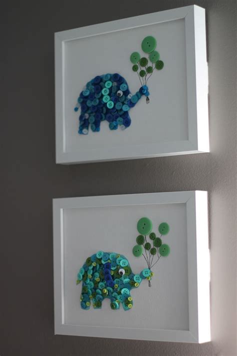 Easy to fit diy elephant wall art, elephant nursery decor, diy. 5 Cute Ways to Decorate an Elephant Themed Nursery ...